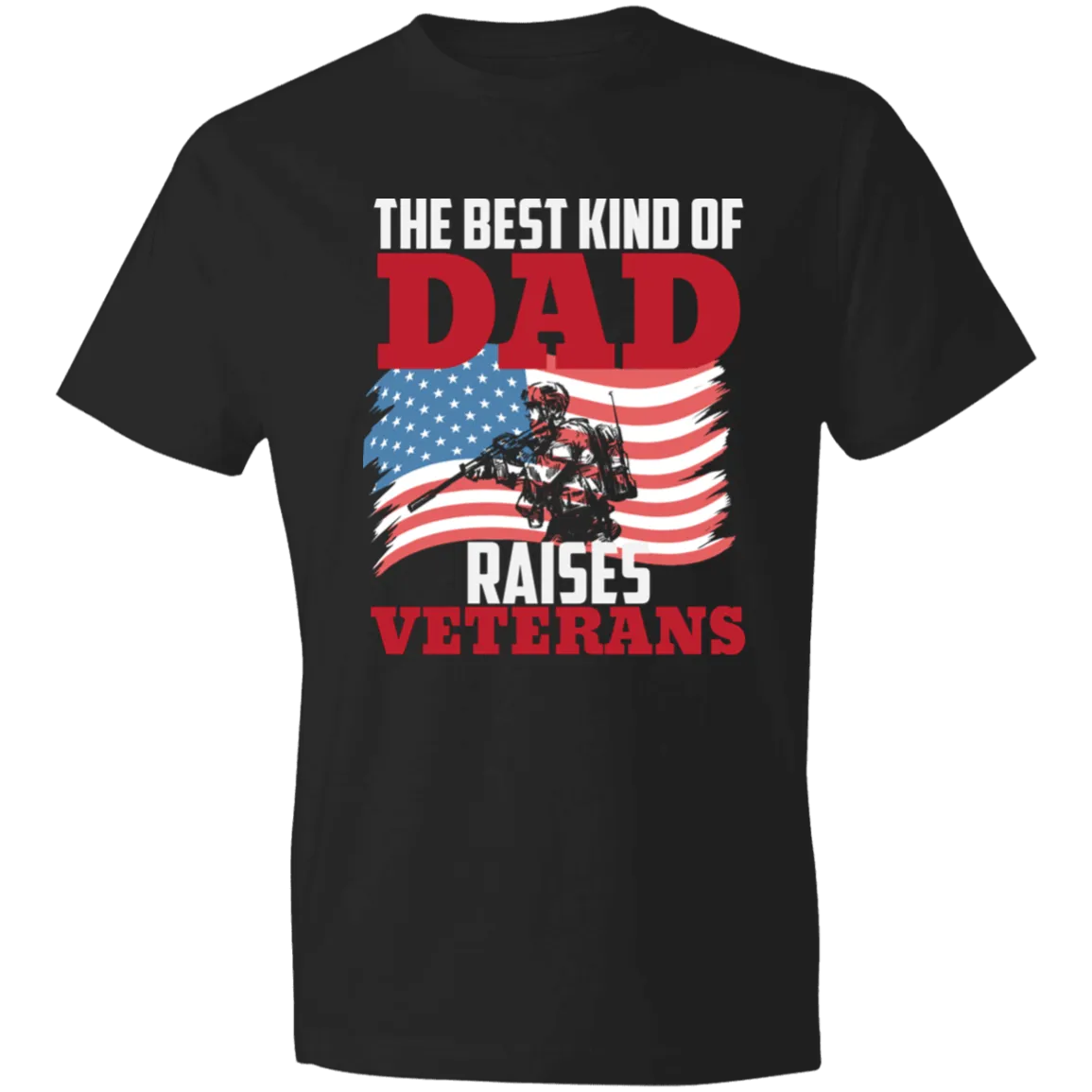Best Dad Men's Lightweight T-Shirt 4.5 oz