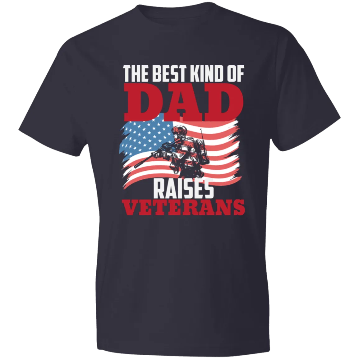 Best Dad Men's Lightweight T-Shirt 4.5 oz