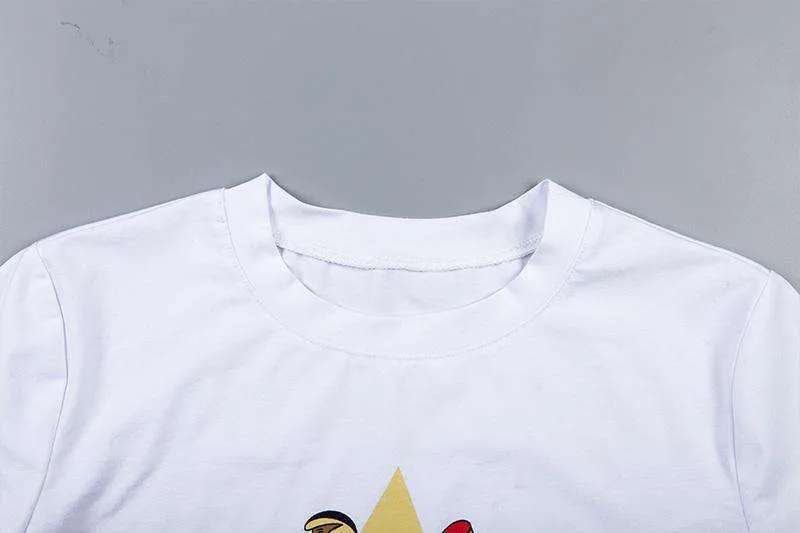 Ebay Fun Cartoon Trend Printing T-Shirt Women