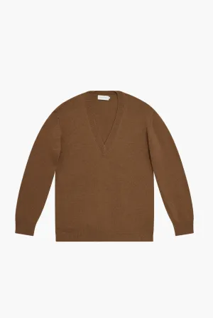 ELVA V-NECK CASHMERE WOOL SWEATER