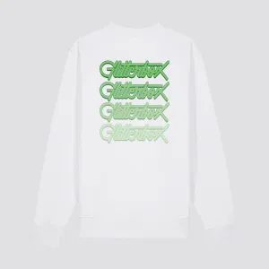 Glitterbox Green Back Fade Logo Sweatshirt