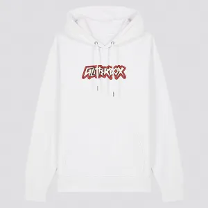 Glitterbox Red/White Punk Logo Hoodie