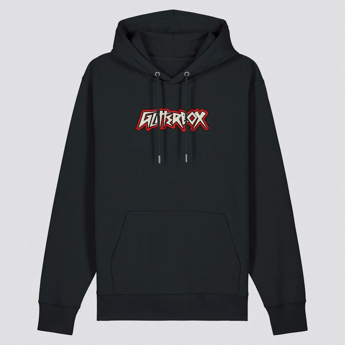 Glitterbox Red/White Punk Logo Hoodie
