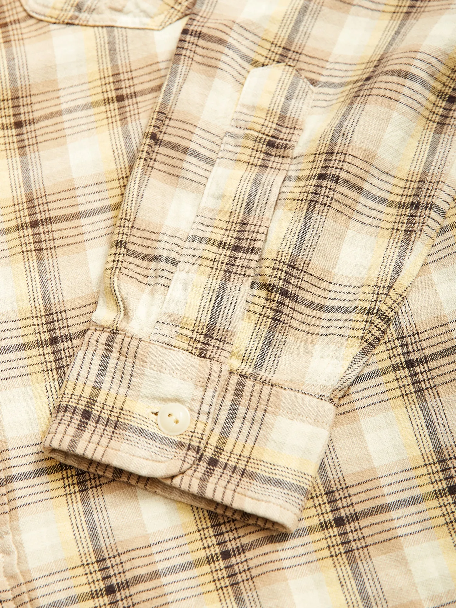 Lightweight Lee Workshirt in Tan