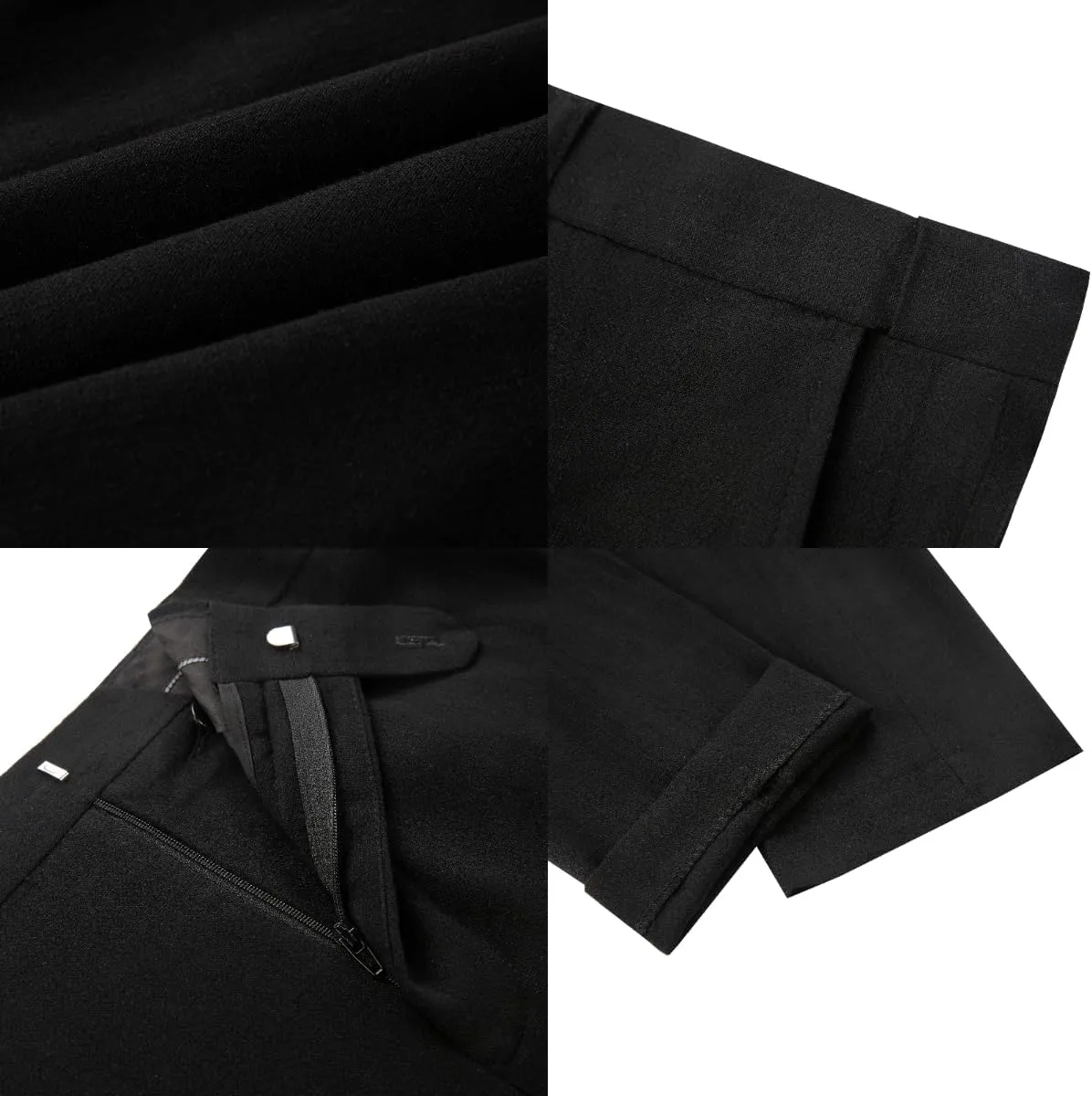 Linen Beach Wedding Suits Men's Slim Fit 2 Piece Groom Suit Prom Party Dress Tuxedos Vest Pants Suit Set