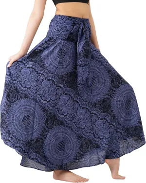 Long Skirts for Women Maxi Boho Skirt Floral Print