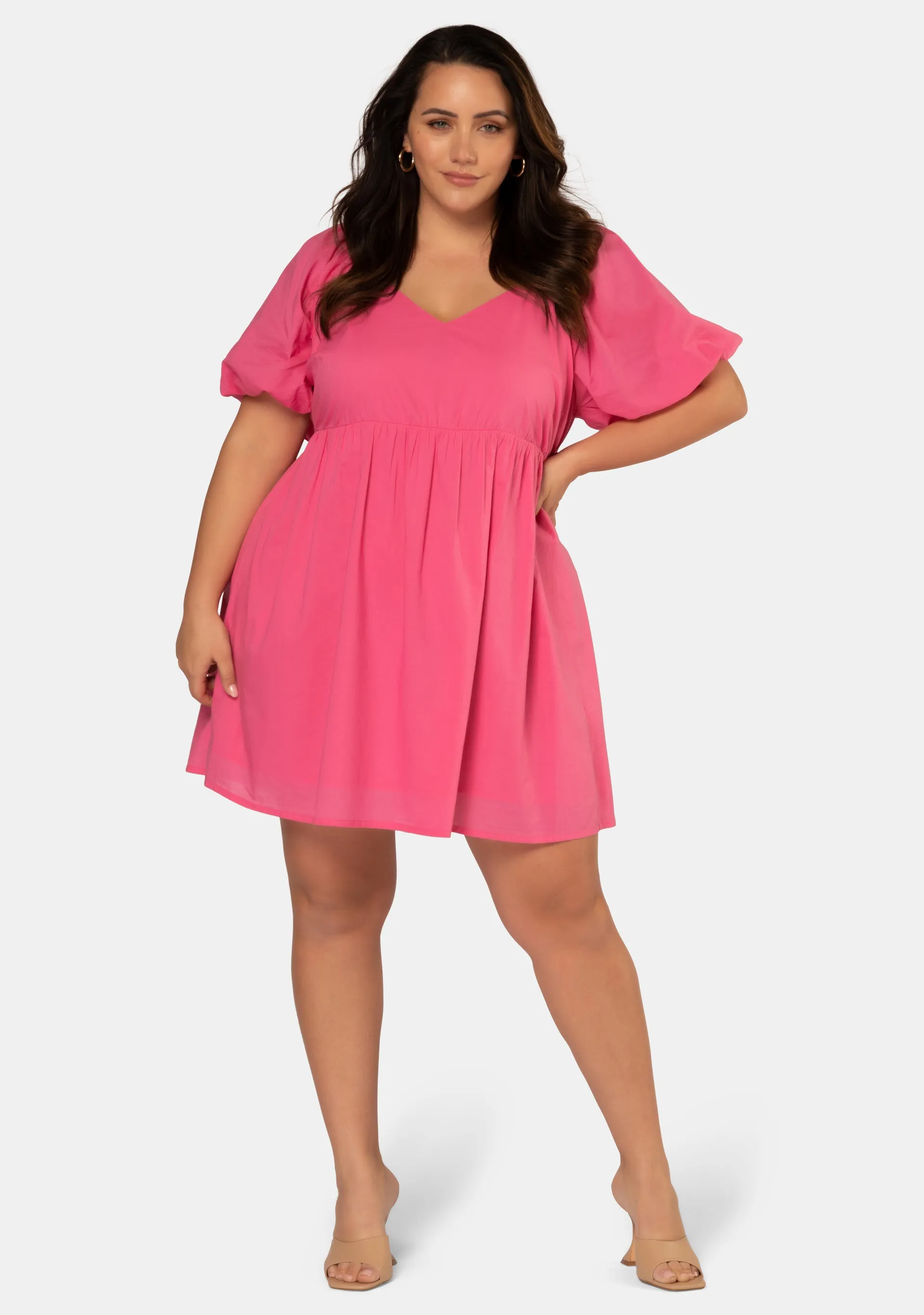 Madi Puff Sleeve Mini Dress
