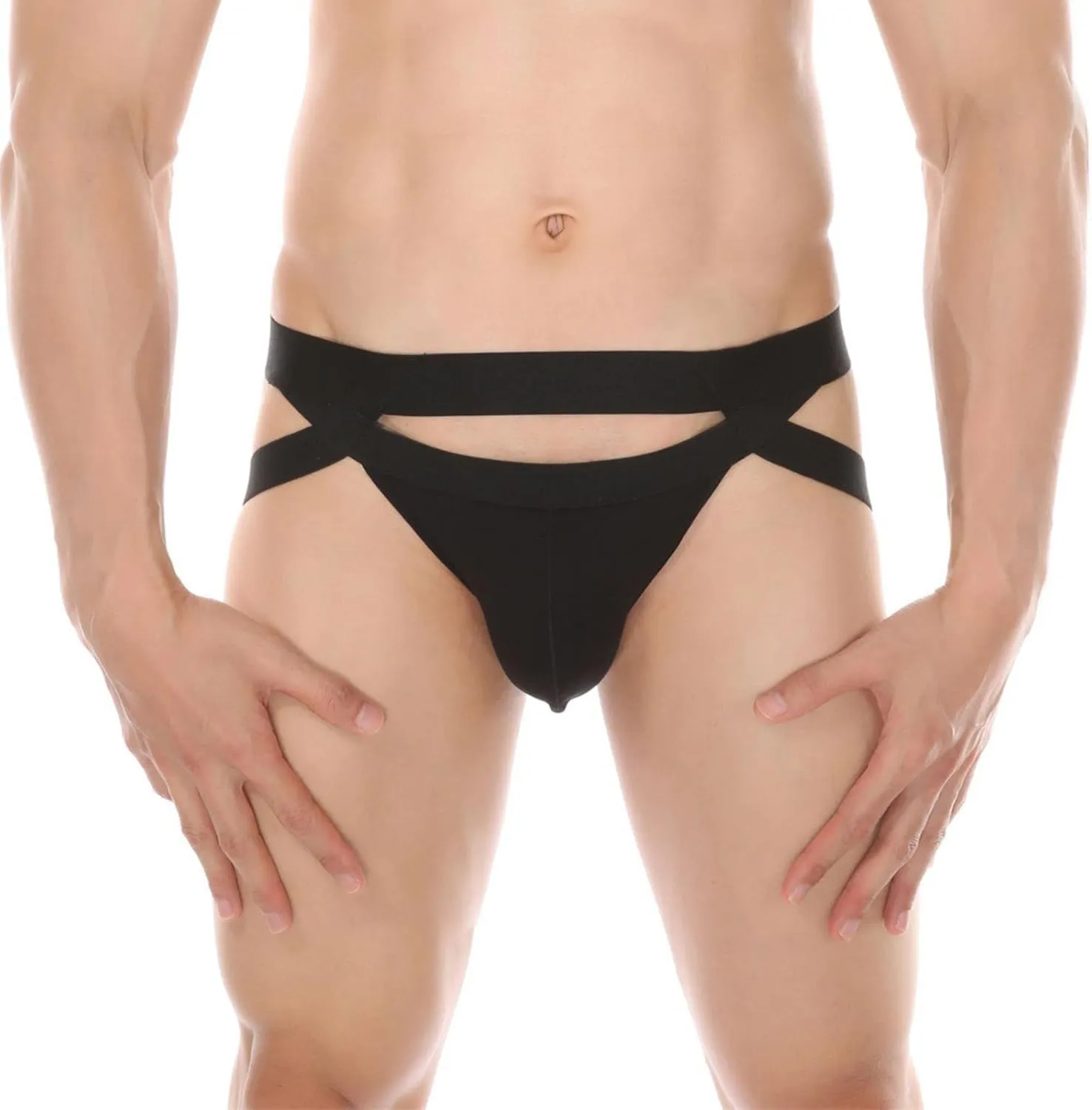 Men's Erotic Underwear Mens Thongs Underwear Sexy Low Rise Briefs Mesh Bulge Pouch Underwear for Men Clubwear