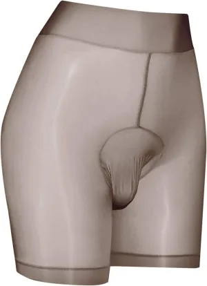 Men's Oil Shiny Glossy Boxer Briefs Panties See Through Sheer Boyshort 2025 Underwear
