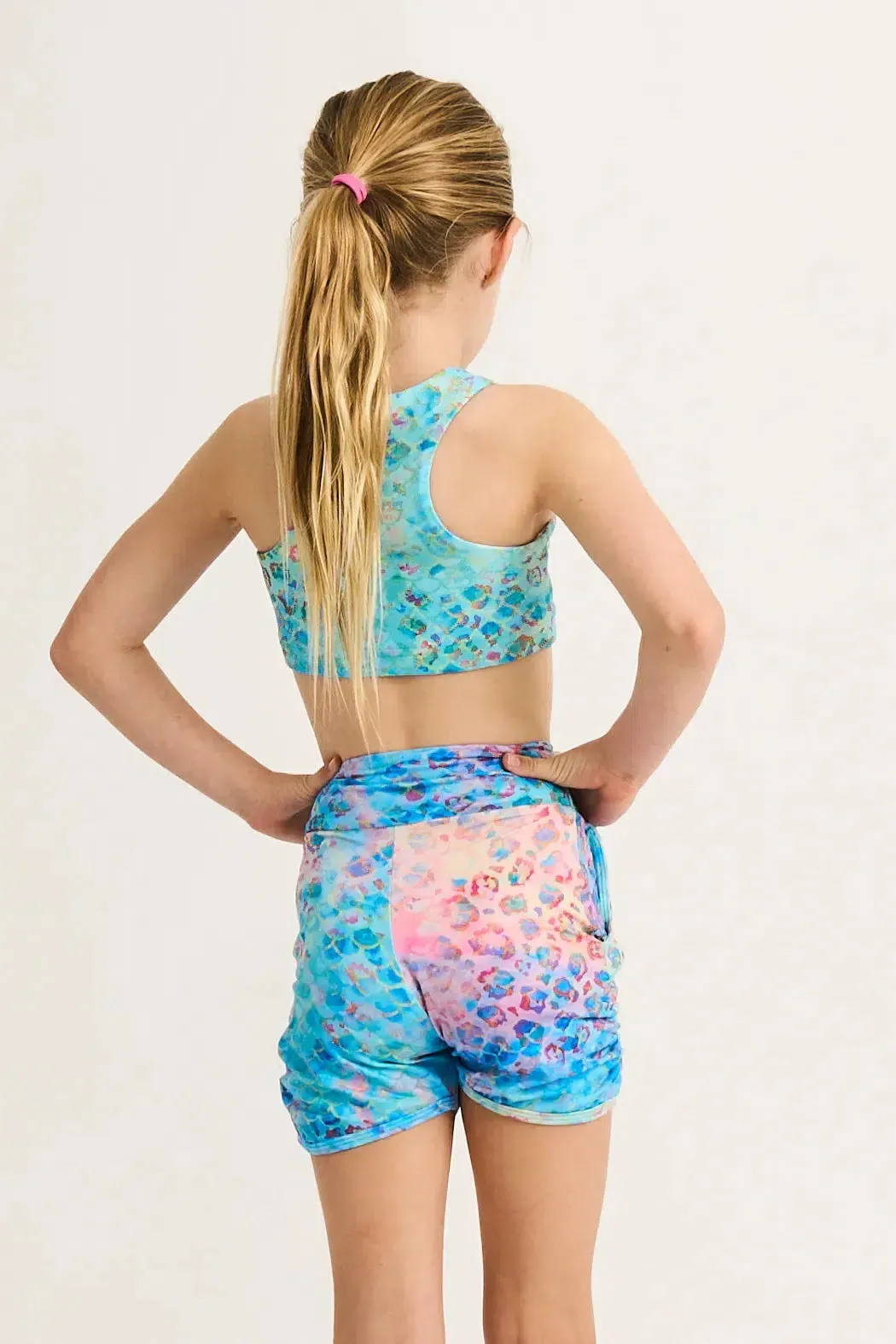 Mermaid Jag Soft To Touch - Kids Jogger Shorts
