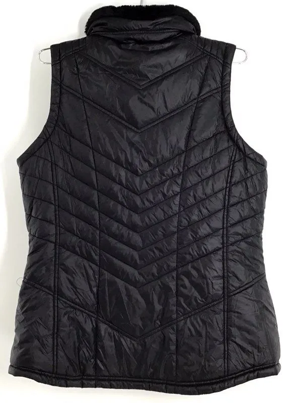 Michael Kors Women's Black Puffer Vest - Size Medium