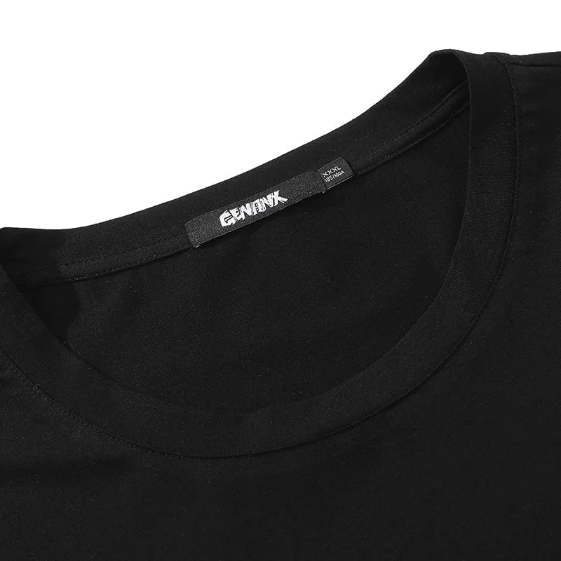 Minimalist Plain Modal Loose Sleeveless T-Shirt