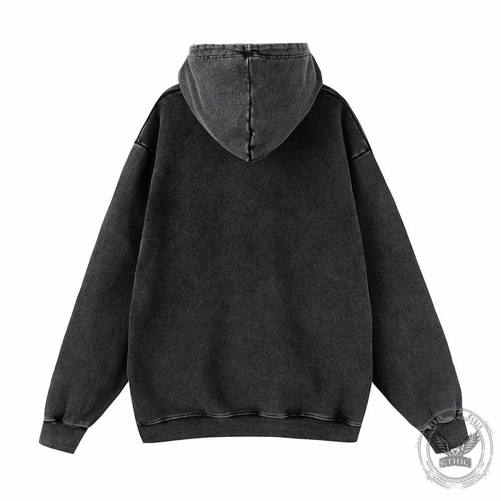 My Flabbers Have Been Gasted Bear Vintage Washed Hoodie