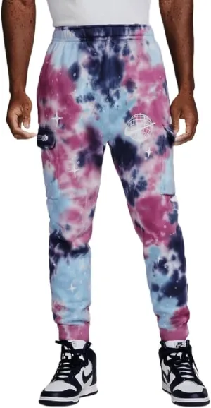 Nike Sportswear Club Fleece Men's Cargo Pants (US, Alpha, XX-Large, Regular, Regular, Bold Berry/Pink 500, Regular)