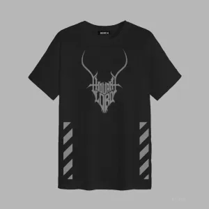 Reflective Markhor Black T shirt