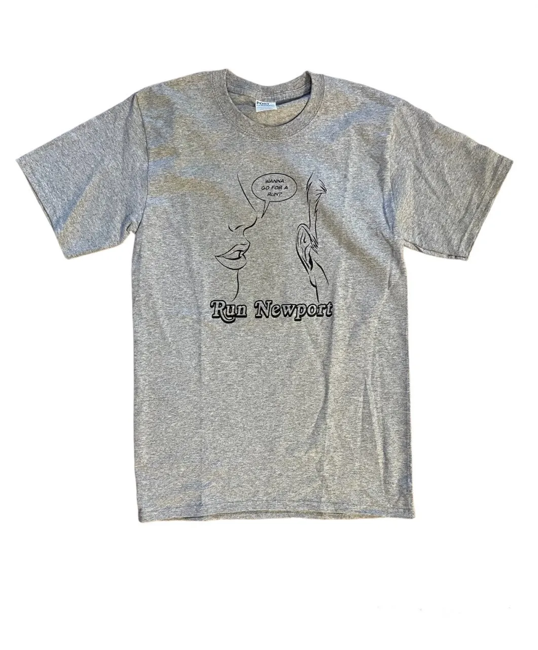 Run Newport Men's 100% Cotton T-shirt