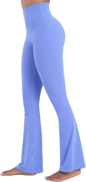 Sunzel High Waisted Mini Flare Leggings for Women, Workout Bootcut Flared Yoga Pants with Tummy Control for Casual Gym
