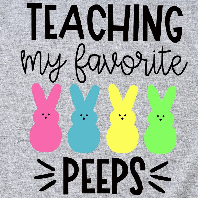 Teaching My Favorite Fun Pattern Casual Short-sleeved Women