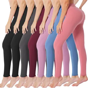 VALANDY High Waisted Leggings for Women Buttery Soft Stretchy Tummy Control Workout Yoga Running Pants One&Plus Size