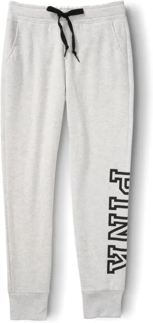 Victoria's Secret Women's Pink Logo Fleece Jogger Sweatpants, (XS-XXL)