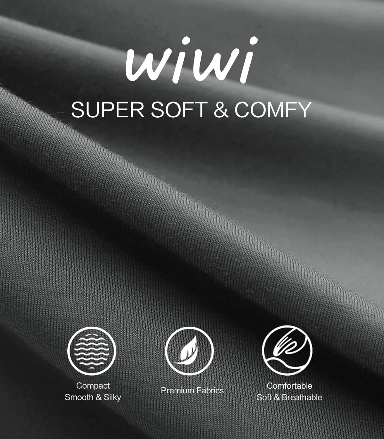 WiWi Women' s Pajamas Pants with Pocket Soft Viscose from Bamboo Yoga Loose Pant Comfy Pajama Bottoms S-XXL
